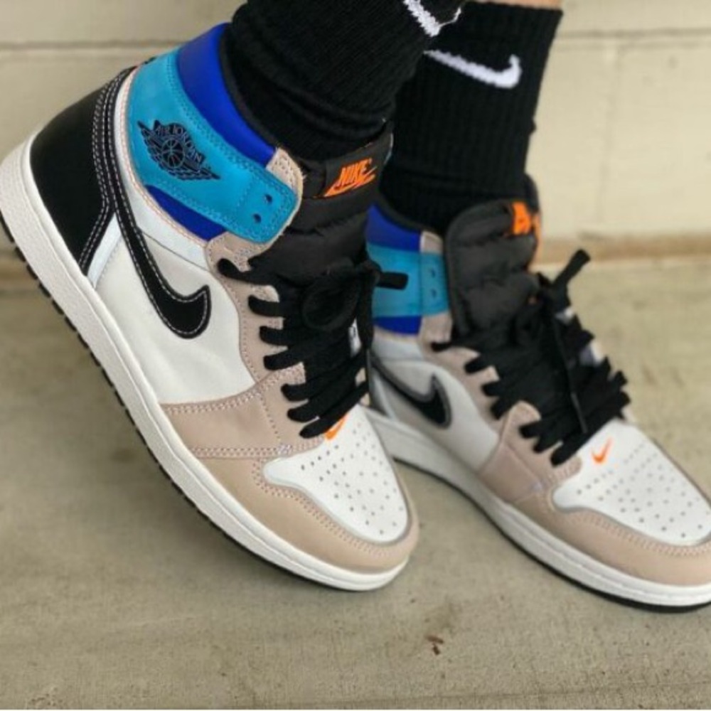 Nike💙Air Jordan 1 High OG "Prototype" sneakers - DC6515 100 - Men’s Sz 9